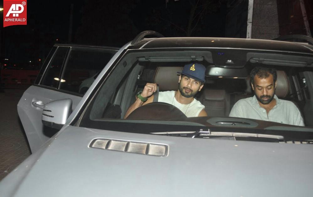 Hrithik and Shahid X Men Screening Stills