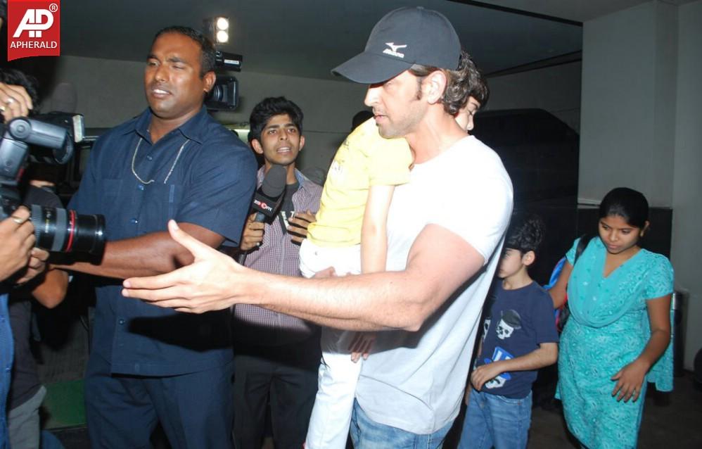 Hrithik and Shahid X Men Screening Stills