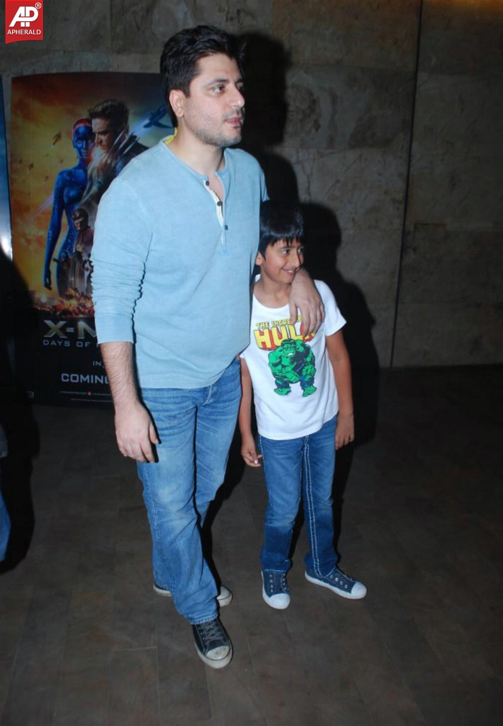 Hrithik and Shahid X Men Screening Stills