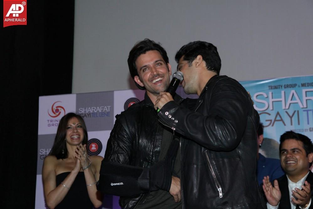 Hrithik Roshan Launch Sharafat Gayi Tel Lene Trailer