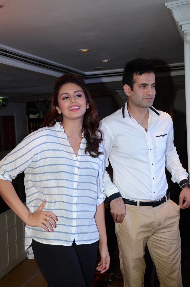 Huma Qureshi and Irfan Pathan at the Malaysian Palm Oil Event