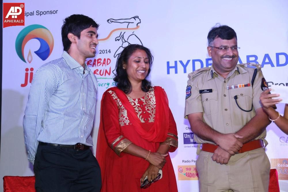 Hyderabad 10K Run 2014 Press Meet