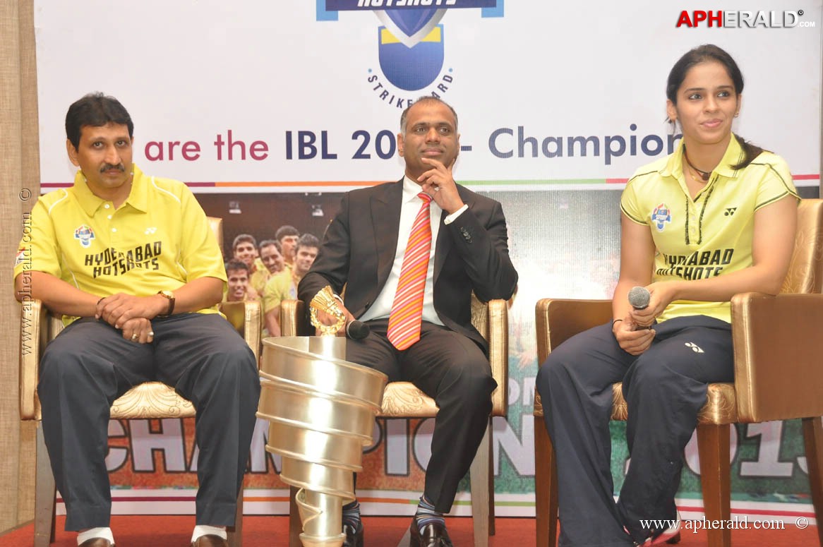 HYDERABAD CHAMPIONS OF IBL SUCCES MEET