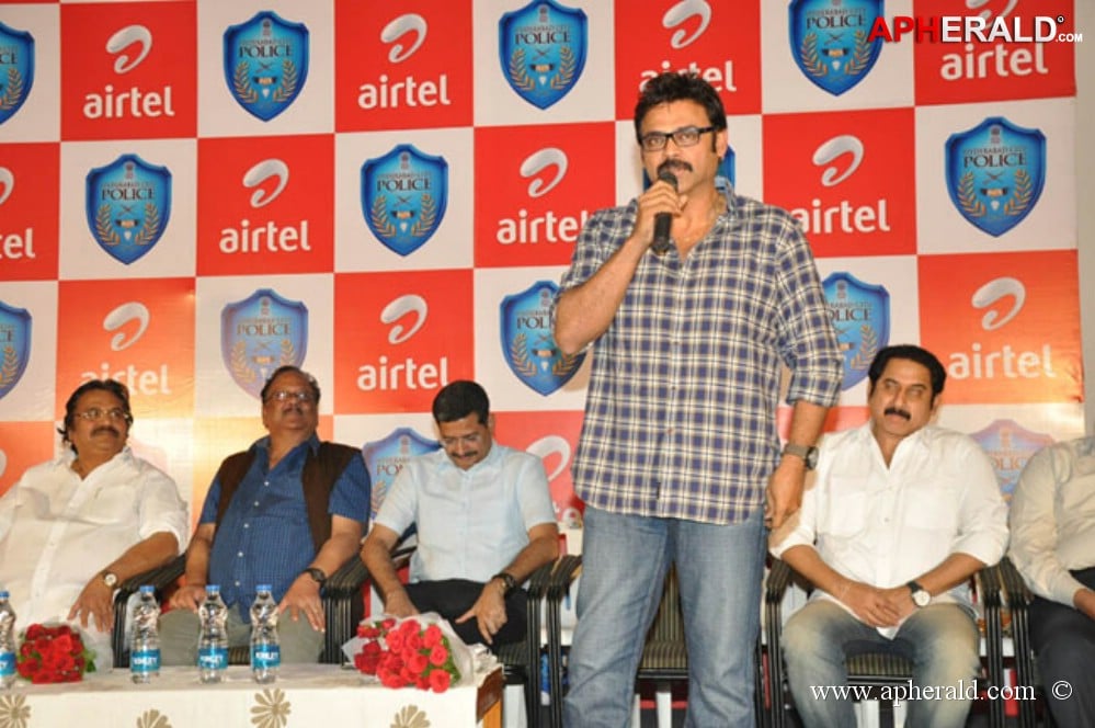 Hyderabad City Police Airtel Press Meet