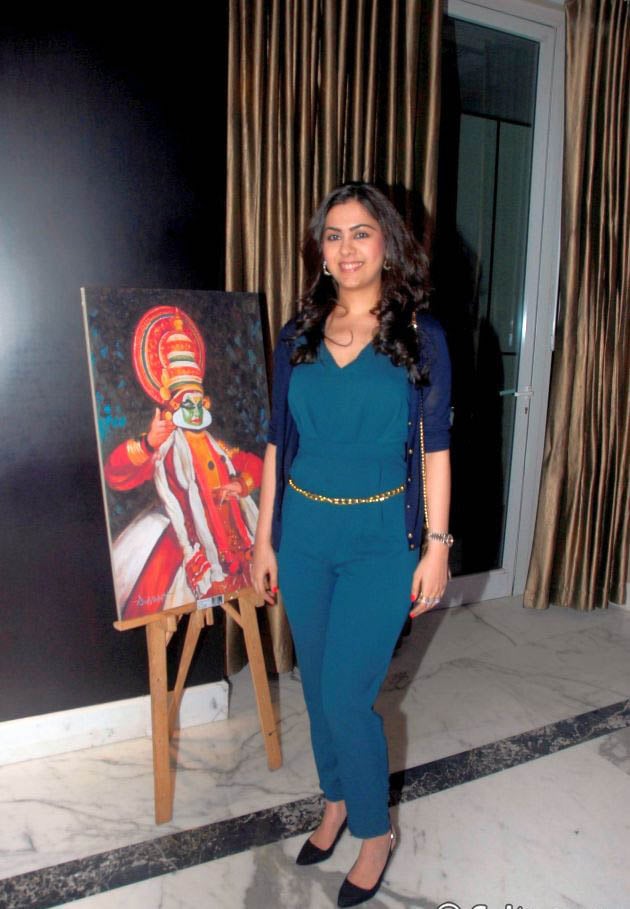 Indian Foot Painting Art Exhibition Pics