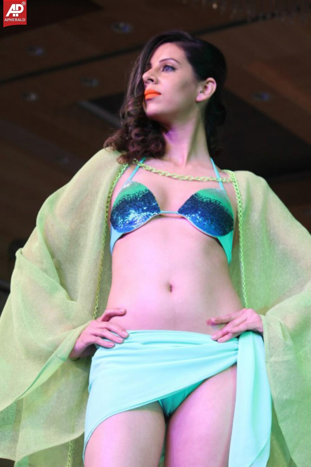 Indian Models Ramp Walk at CIFW Day 3