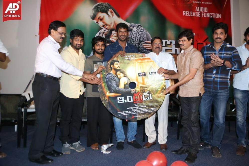 Indrudu Movie Audio Launch