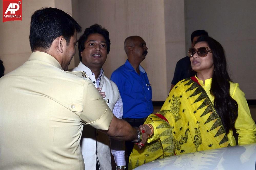 Rani Mukerji at Launch Of Initiative Give Way for Ambulance