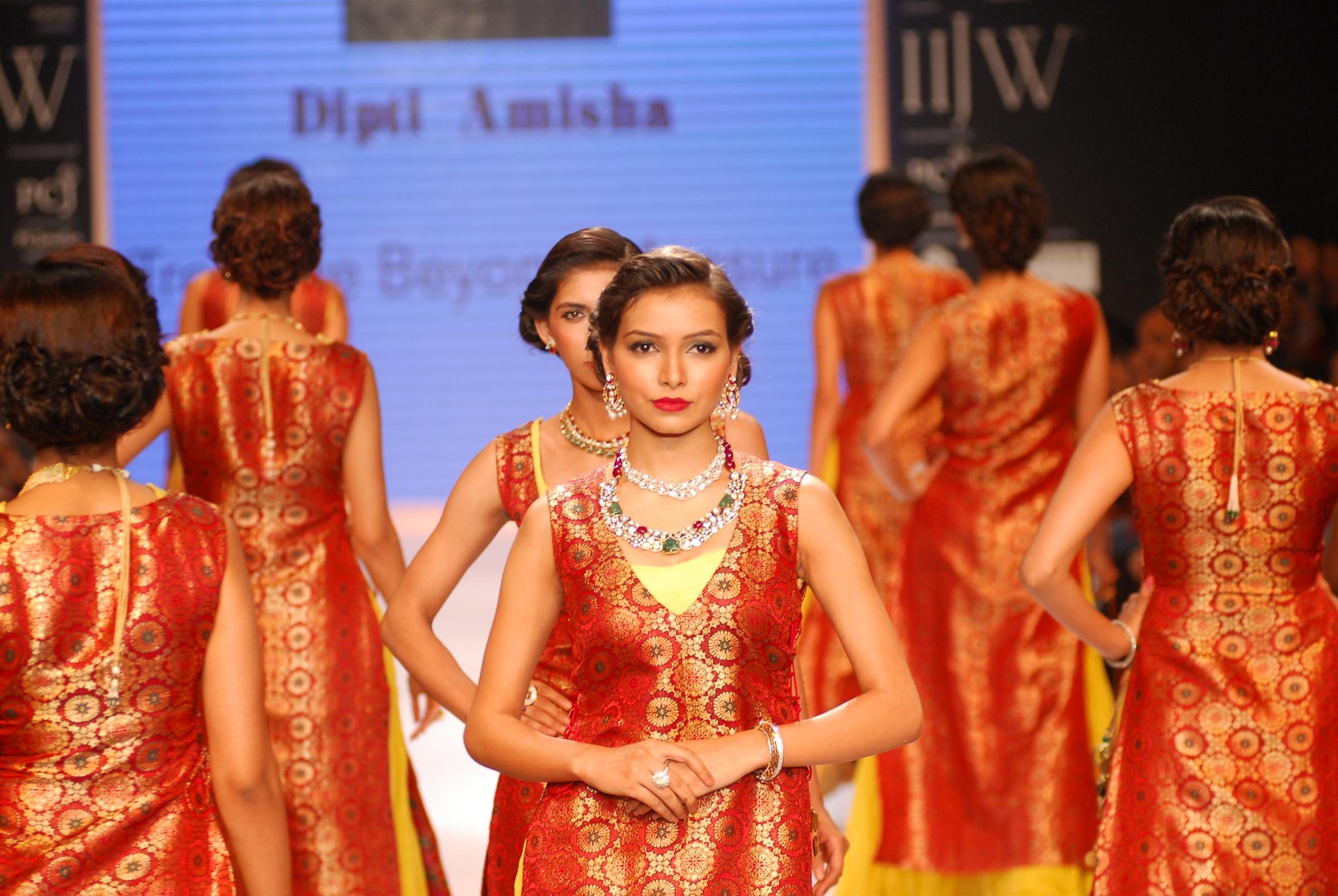 Stars Ramp Walk At India International Jewellery Week 2014 Day 2