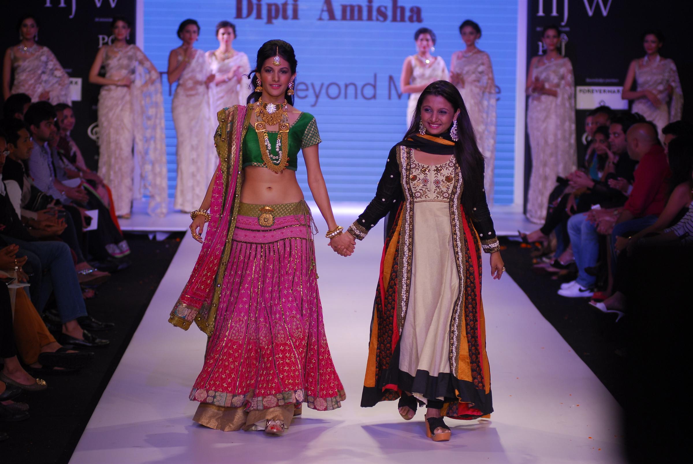 Stars Ramp Walk At India International Jewellery Week 2014 Day 2