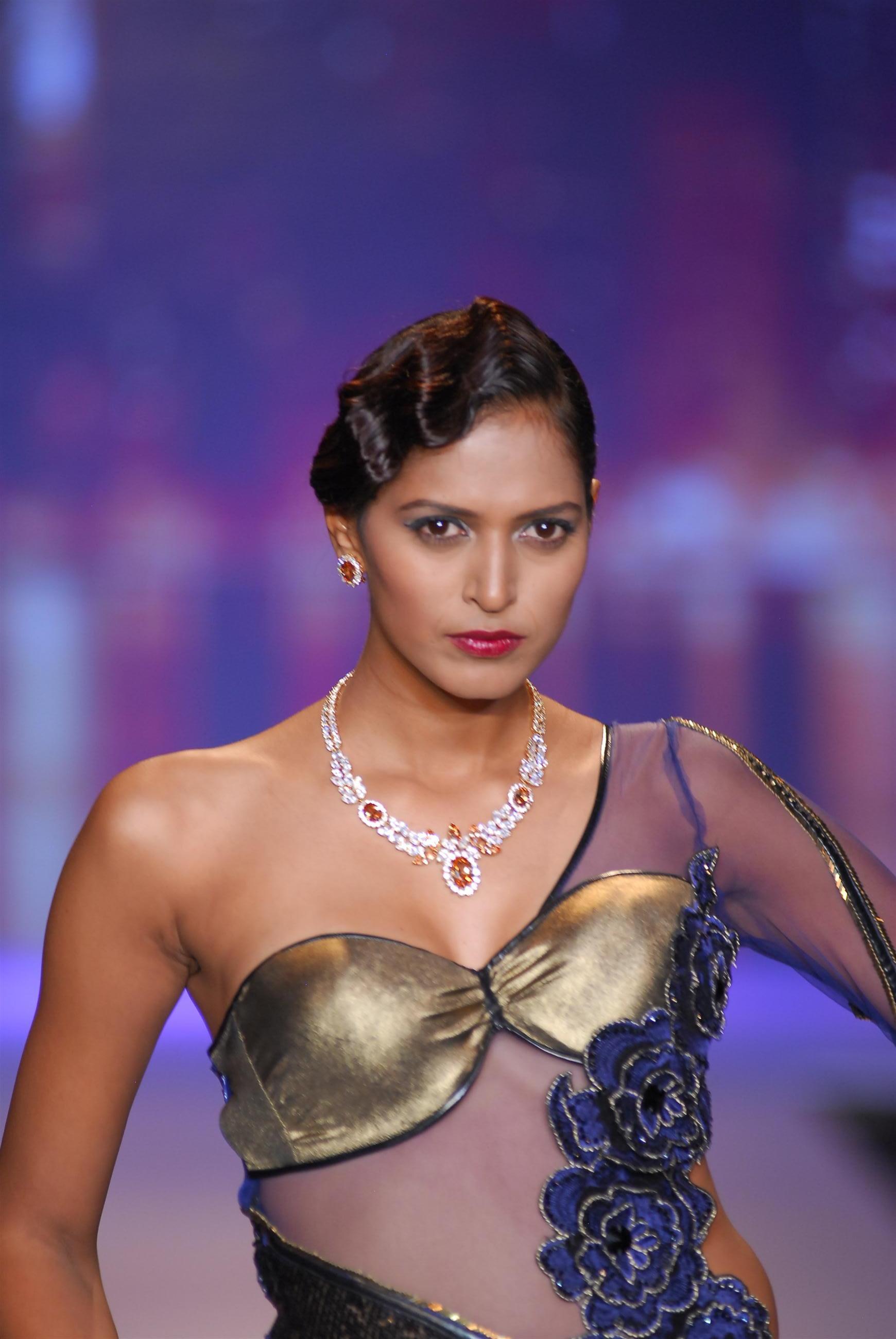 Stars Ramp Walk At India International Jewellery Week 2014 Day 2