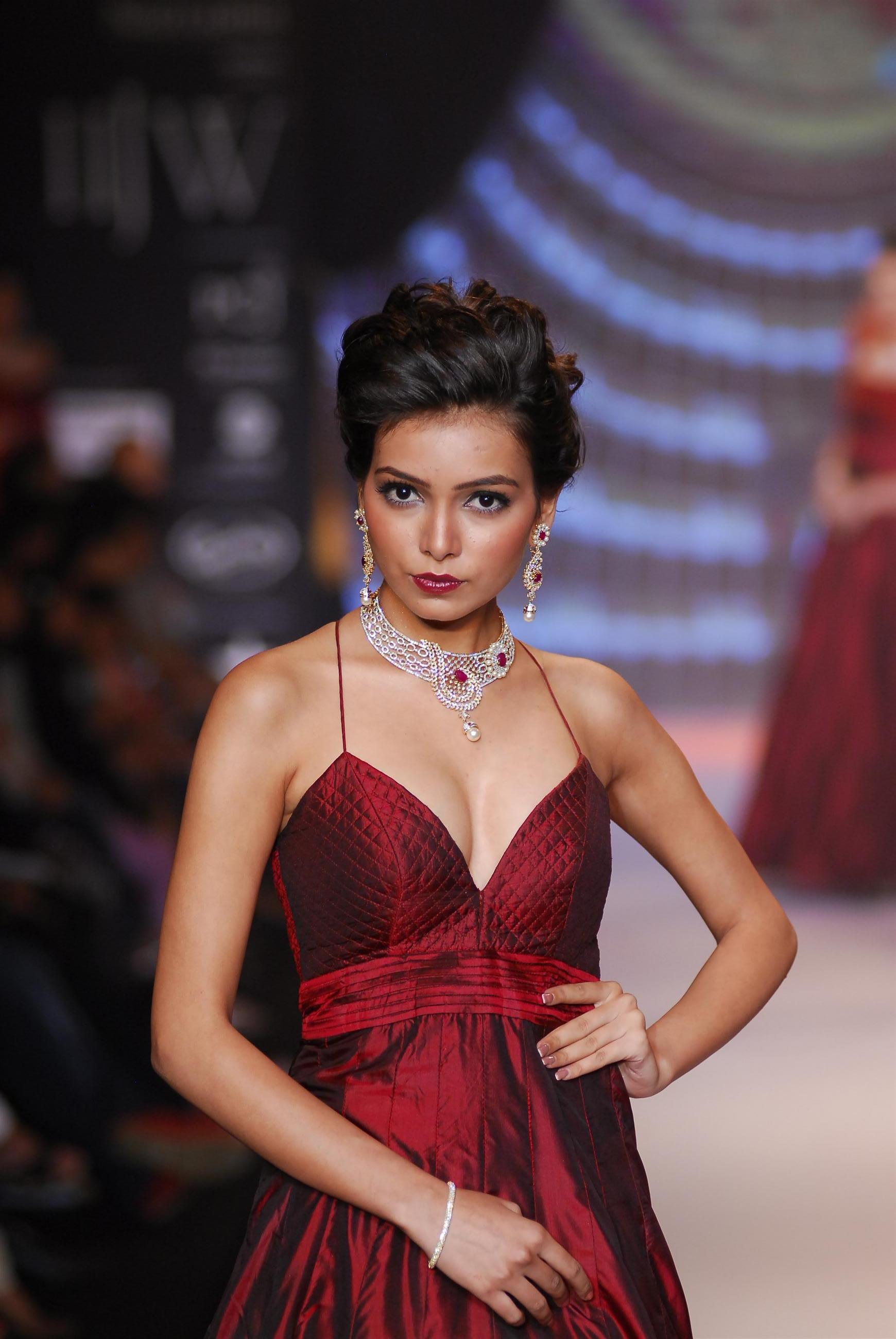 Stars Ramp Walk At India International Jewellery Week 2014 Day 2