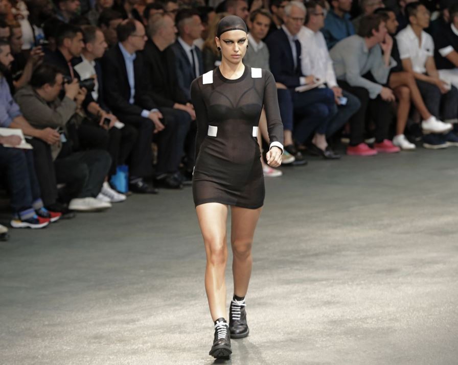 Irina Shayk at the Givenchy Fashion Show