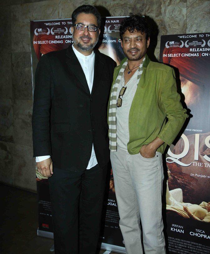 Irrfan And Tillotama Shome Attend Qissa Screening