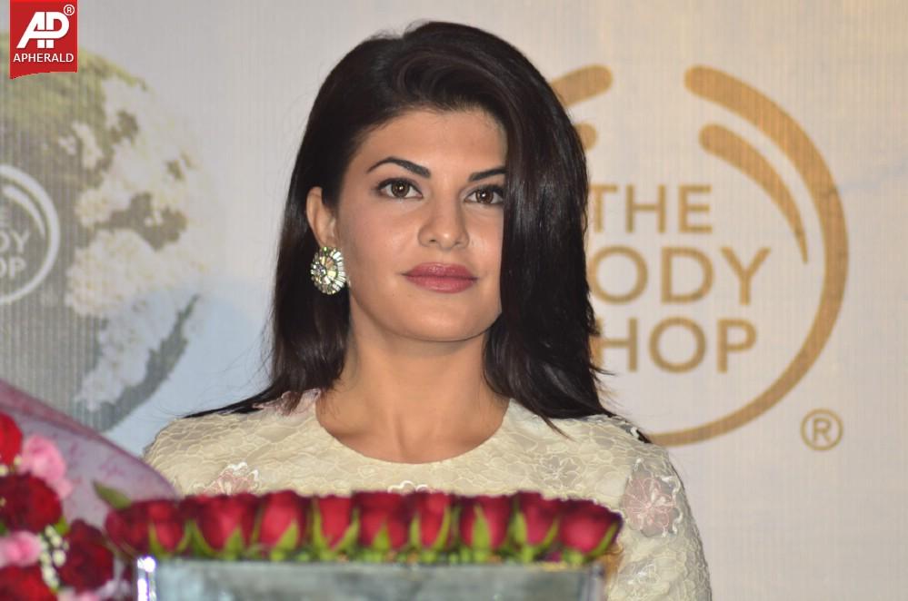 Jacqueline at Body Shop India