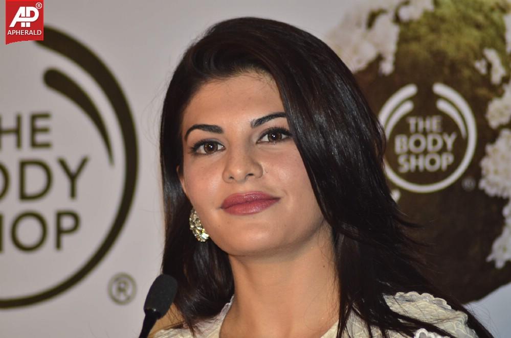 Jacqueline at Body Shop India