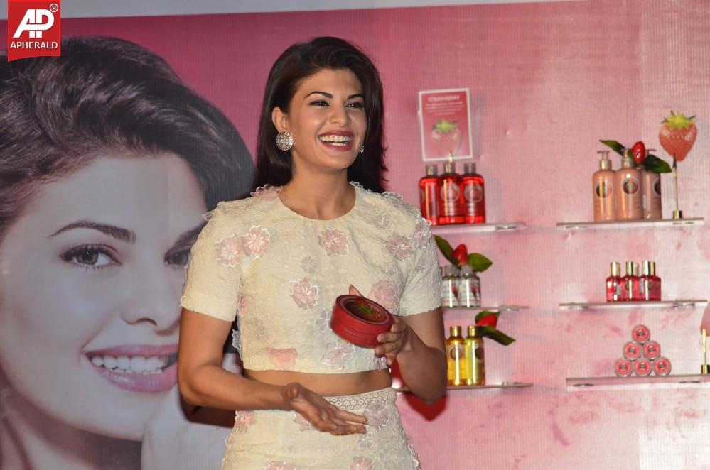 Jacqueline at Body Shop India