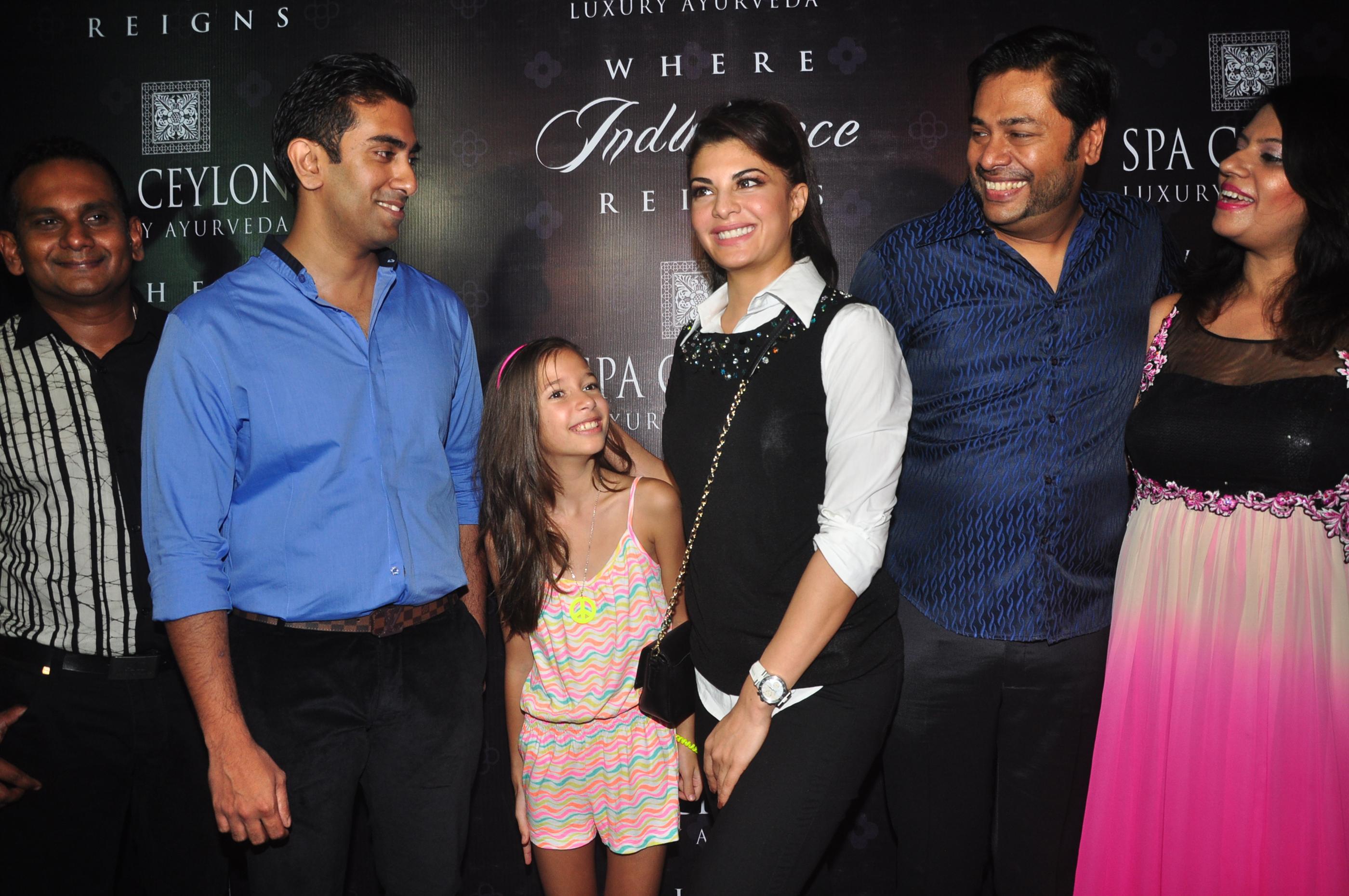 Jacqueline Fernandez Launch Spa Ceylon Luxury Ayurveda Boutique