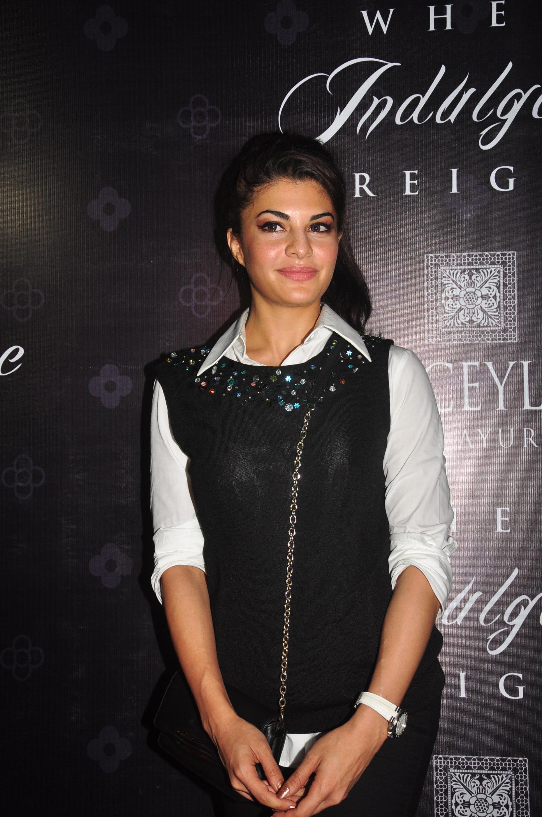 Jacqueline Fernandez Launch Spa Ceylon Luxury Ayurveda Boutique