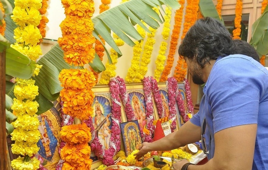 Jagadhamba Movie Launch Photos