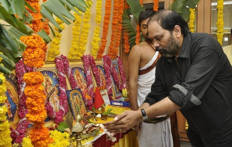 Jagadhamba Movie Launch Photos