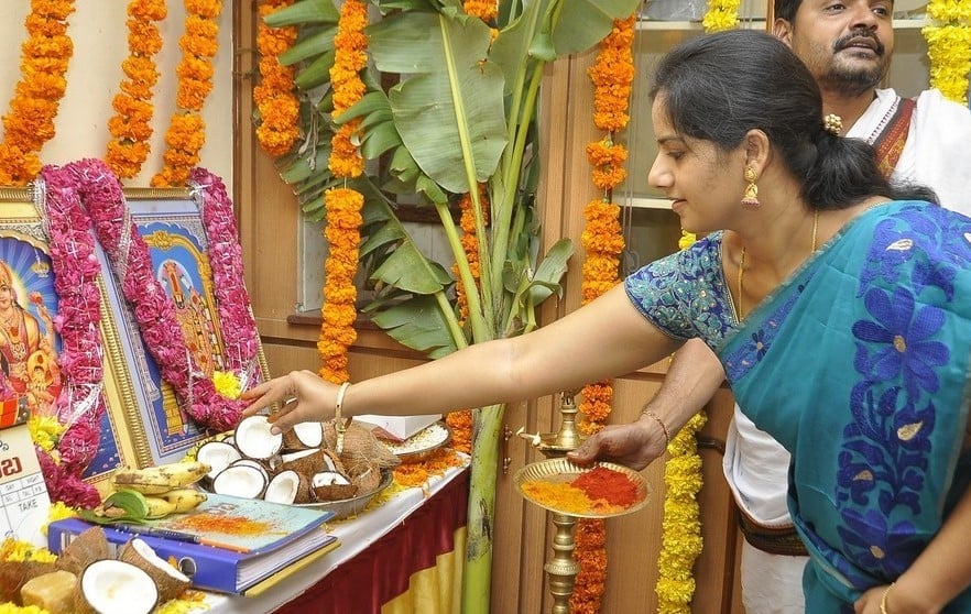 Jagadhamba Movie Launch Photos