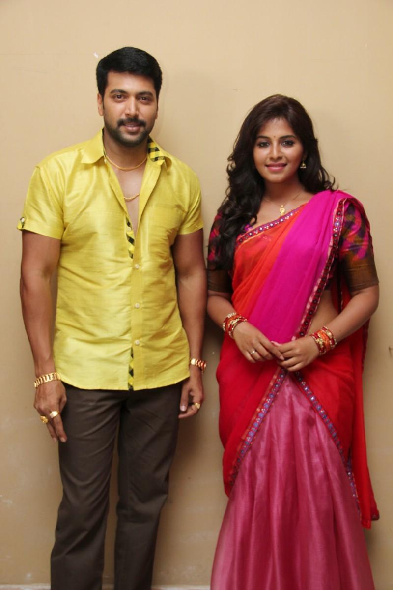 Jayam Ravi and Anjali Movie Launch Stills