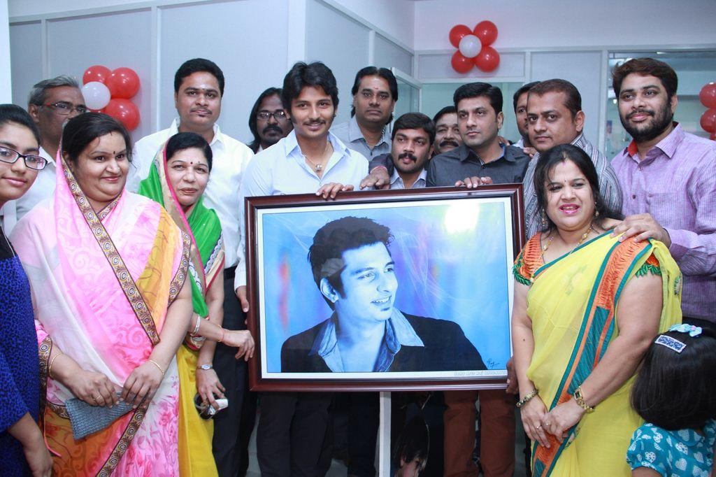 Jiiva at Honda Showroom Launch