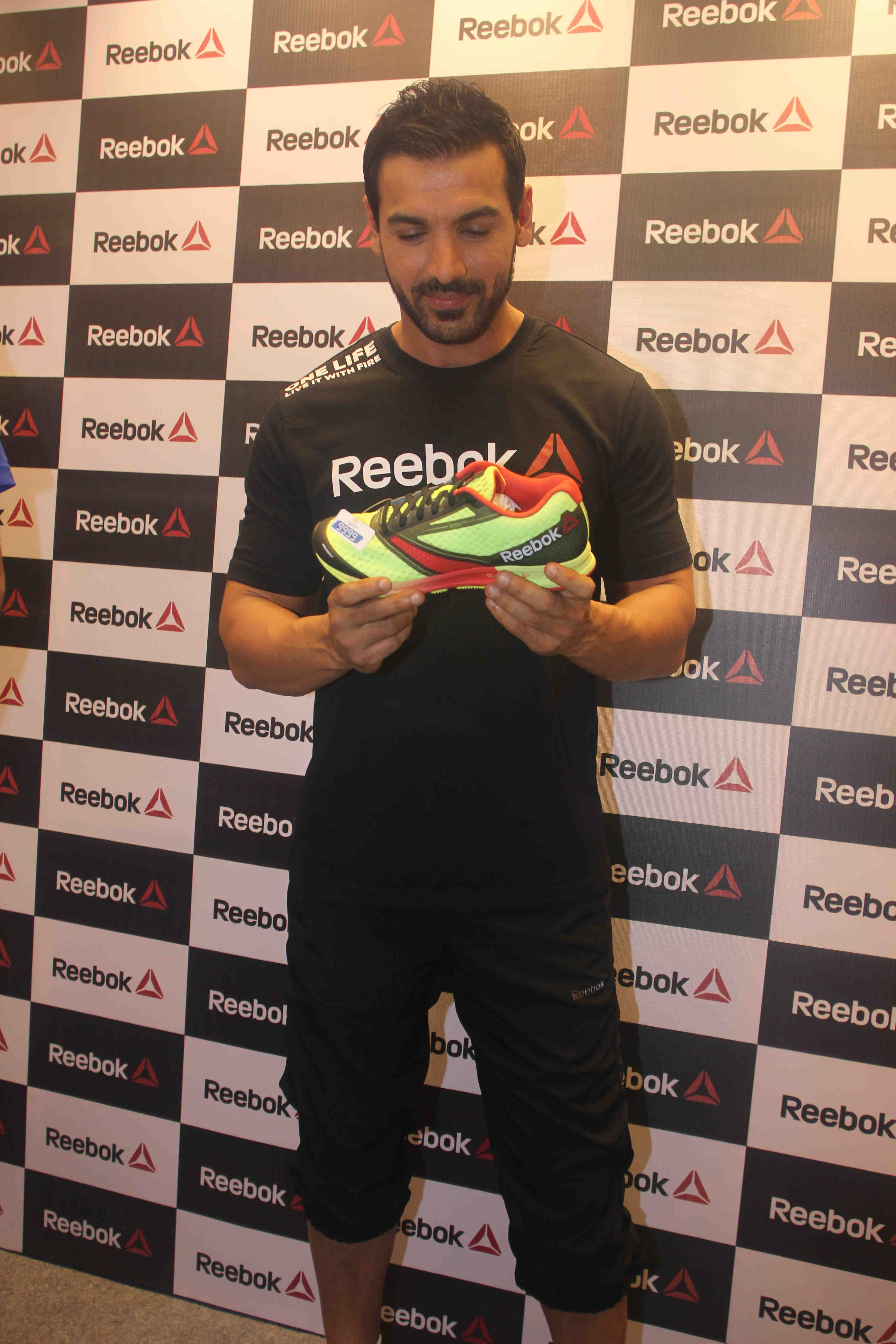 John Abraham and Nargis Fakhri at Launch Reebok Fithub And Studio