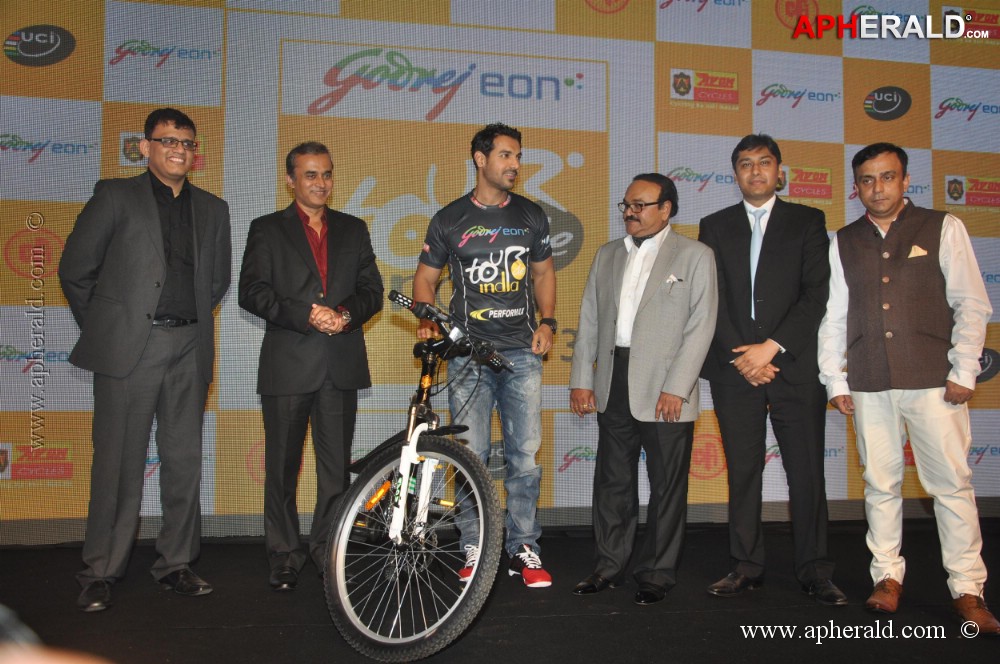 John Abraham At Cycling  Launch Event