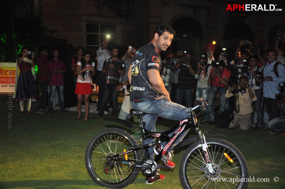 John Abraham At Cycling  Launch Event