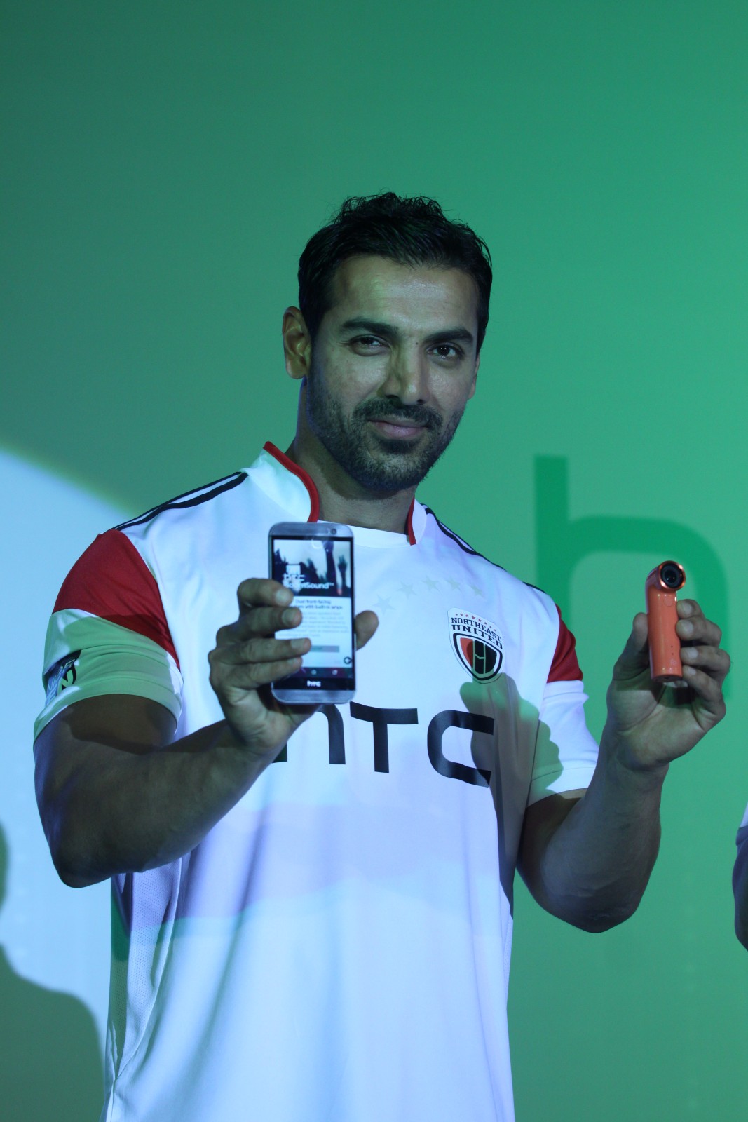 John Abraham Launch HTC Desire Eye Mobile