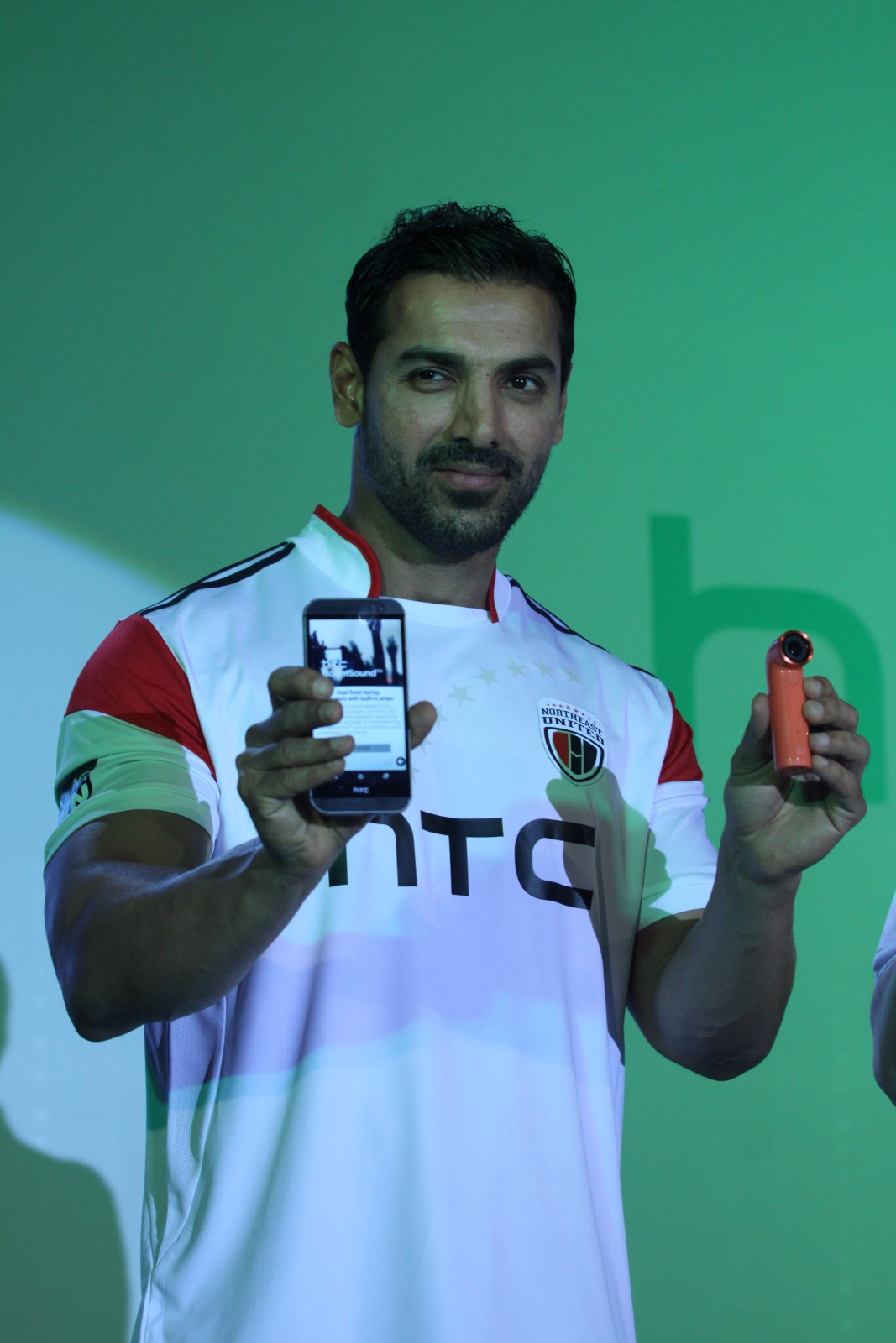 John Abraham Launch HTC Desire Eye Mobile