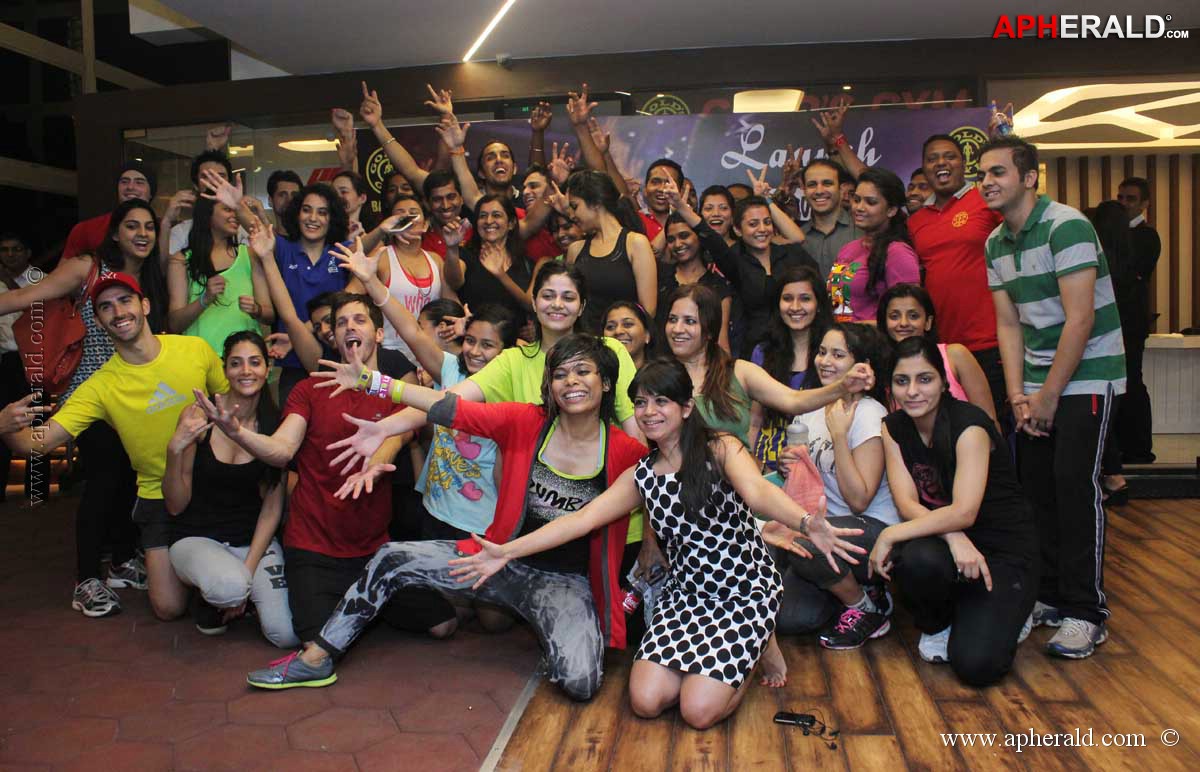 Kajal Agarwal launches Zumba session at Golds Gym