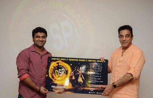 Kamalhassan Launches DSP USAn Canada Music Tour