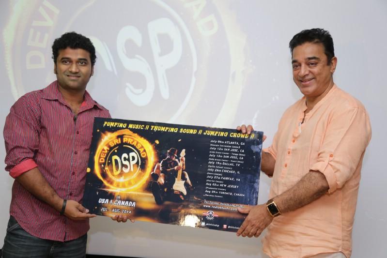 Kamalhassan Launches DSP USAn Canada Music Tour