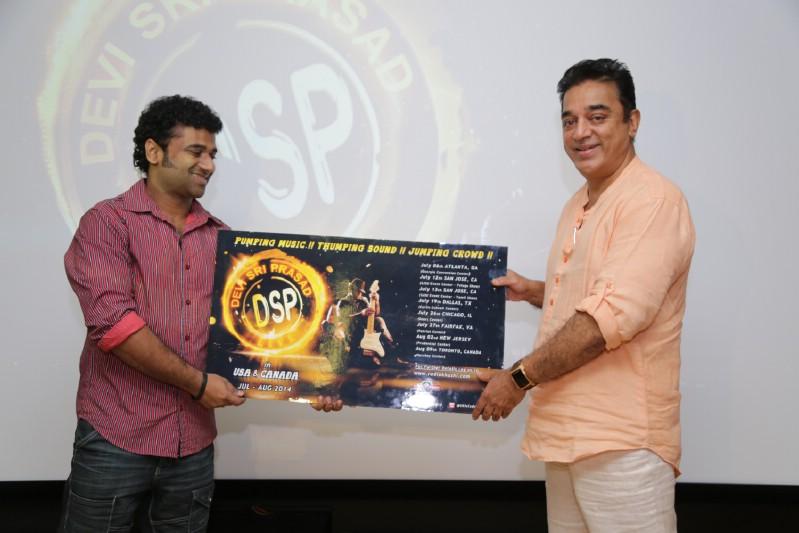 Kamalhassan Launches DSP USAn Canada Music Tour