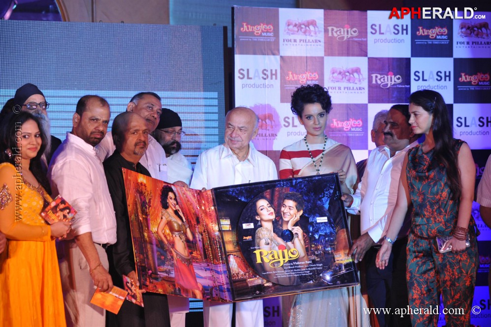 Kangna Ranaut at film RAJJO music launch 