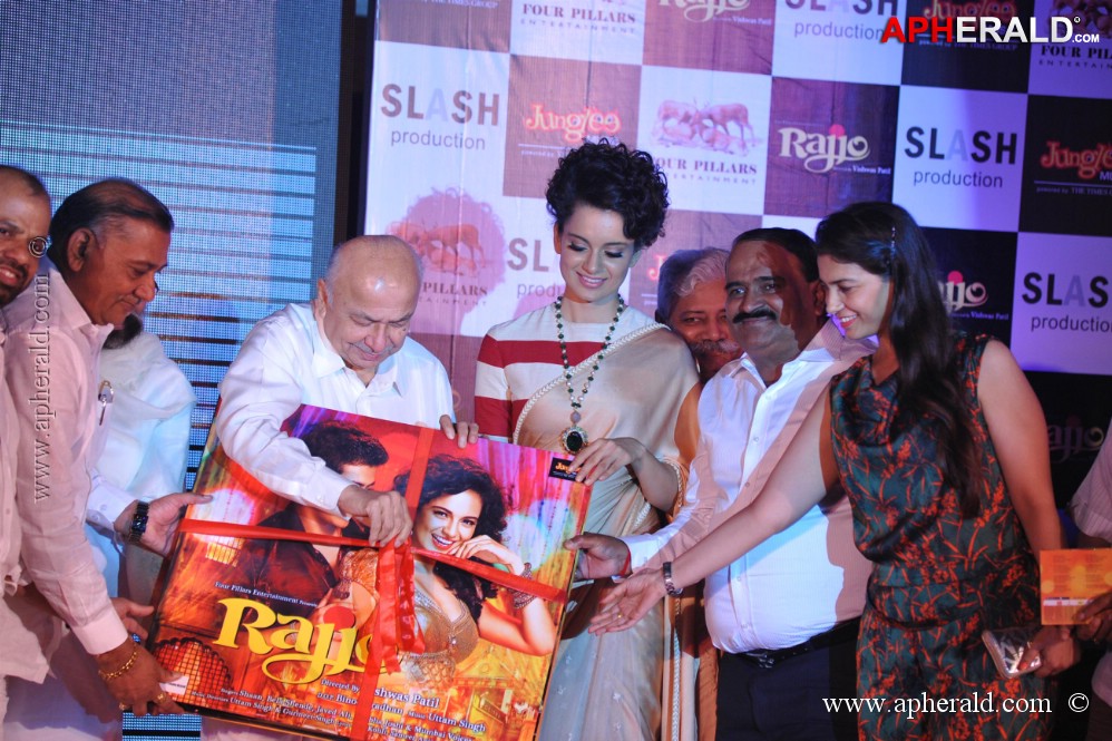 Kangna Ranaut at film RAJJO music launch 
