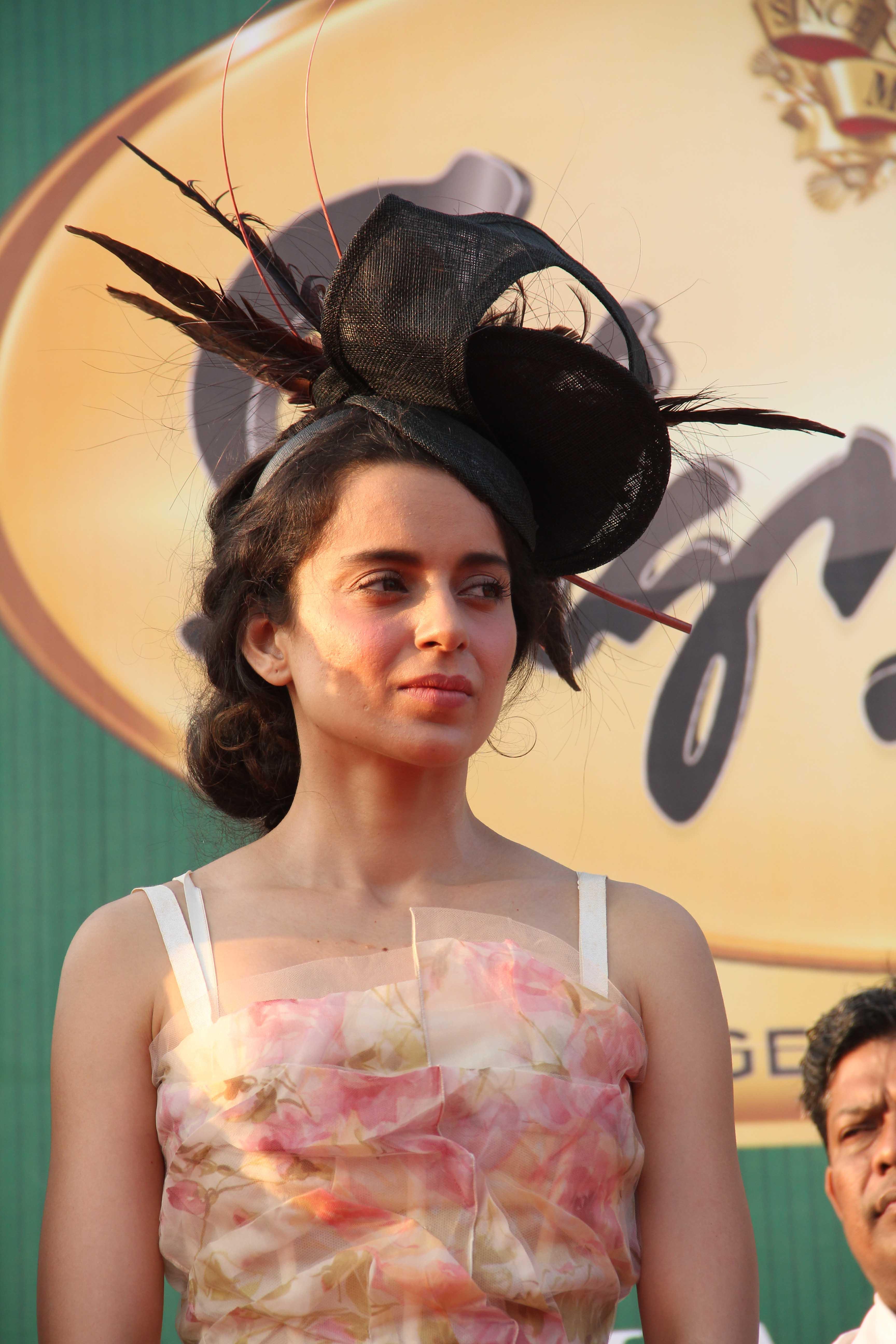 Kangna Ranaut at the McDowell Signature Indian Derby