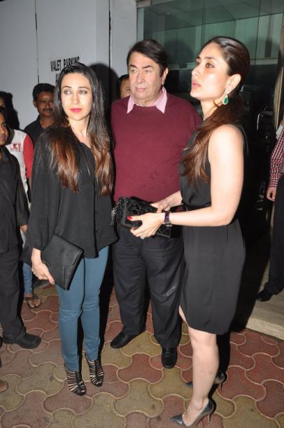 Kareena Karisma Celebrate Randhir Kapoors Birthday