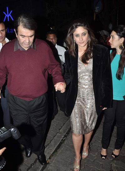 Kareena Karisma Celebrate Randhir Kapoors Birthday