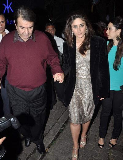 Kareena Karisma Celebrate Randhir Kapoors Birthday