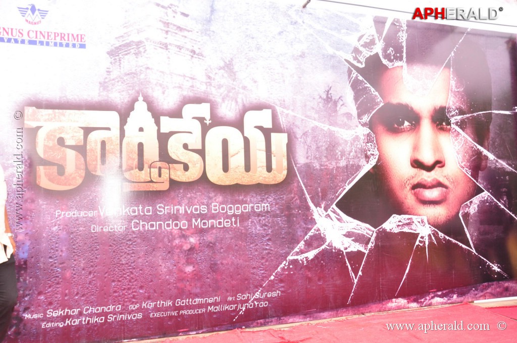 Karthikeya Movie Opening Photos