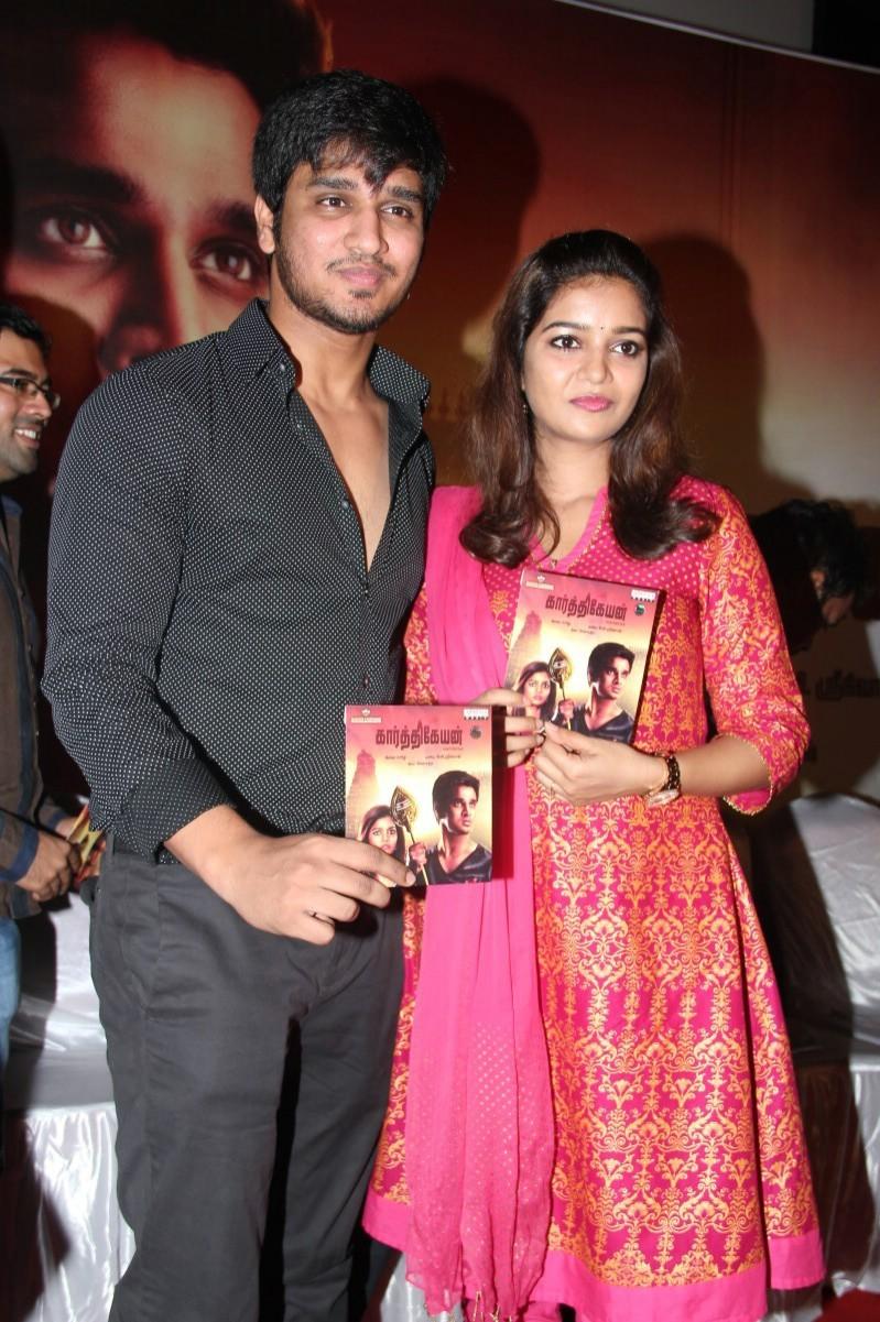 Karthikeyan Movie Audio Launch Photos