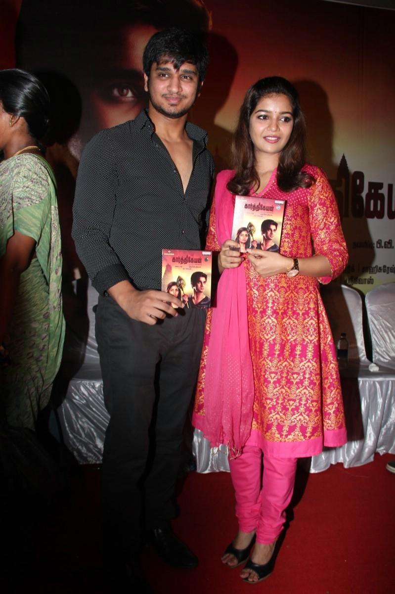 Karthikeyan Movie Audio Launch Photos