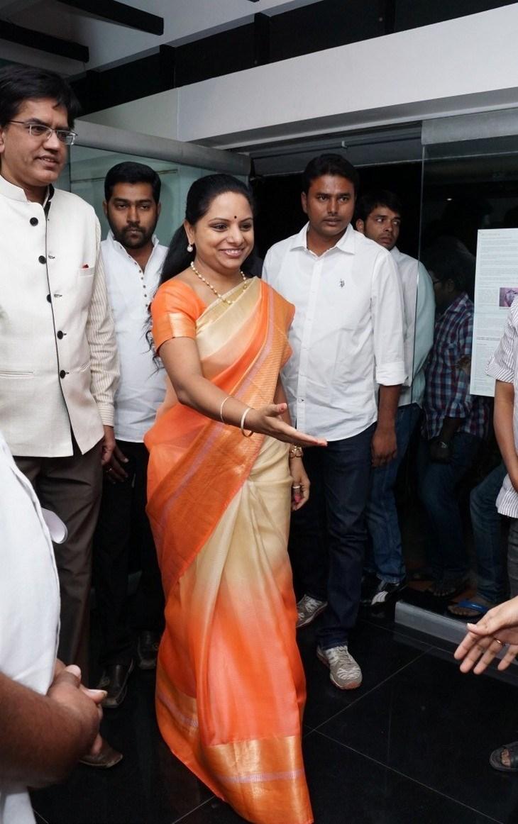 Kavitha Launches Kalakruti Art Gallery Book