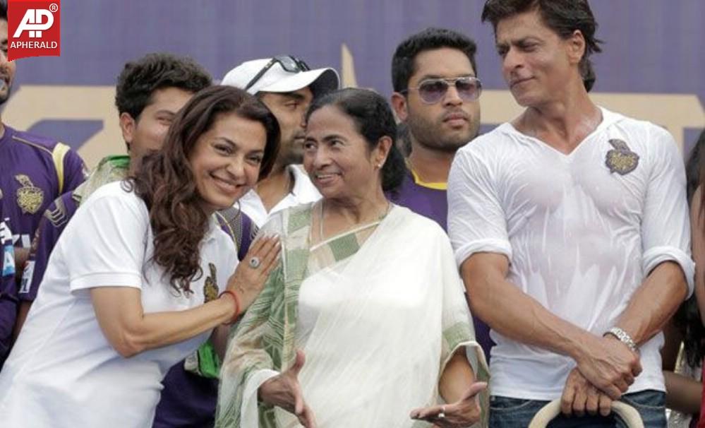 KKR Team Celebrations At Eden Gardens