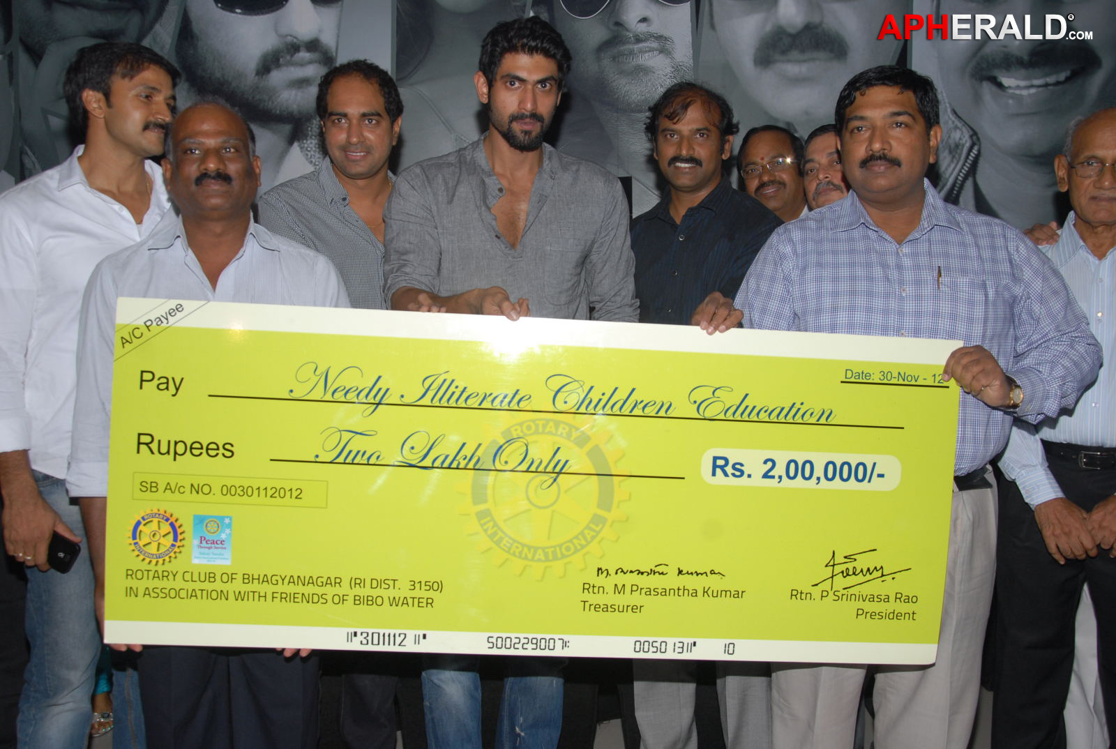 KVJ Team Donate 2 Lakhs to Nice