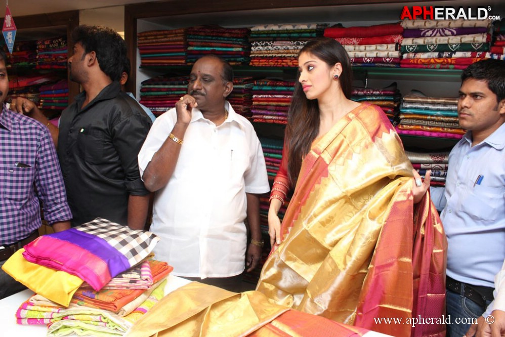 Lakshmi Rai Launches Shree Niketan Showroom